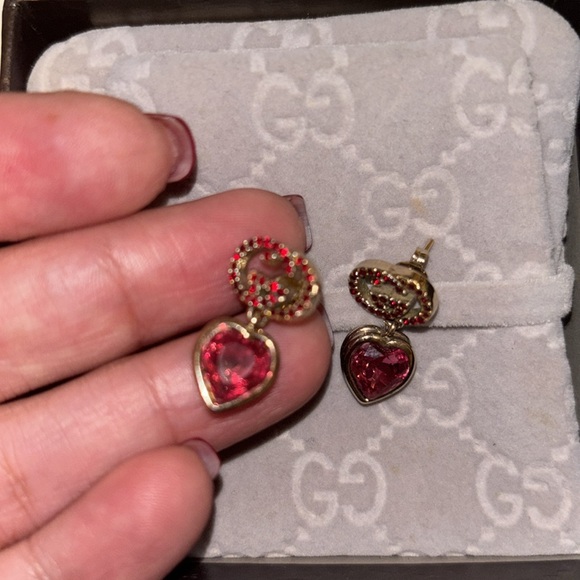 Gucci Interlocking Pink Earrings - Picture 7 of 9